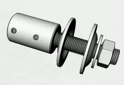 Shaft Arbor 5/8" to 1/2"
