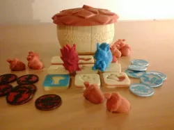 Squirrel Squabble 3D PnP board game