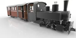 Steam Engine Locomotive