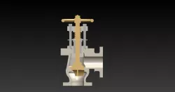 Steam stop valve.