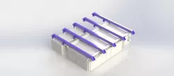 Structural Support-Metro Train