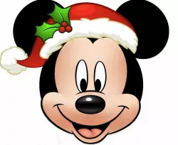 Super Cool Christmas Special Mickey Mouse Keychain