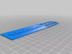 Thanks! Bookmark with Window Frame