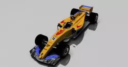 The MCL33; MCLaren - F. Alonso