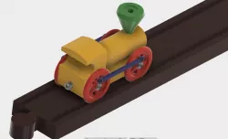 Toy Train Autodesk Fusion 360