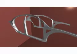 Transparent material over A-Pillar