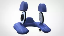 Travel pillow gonflable
