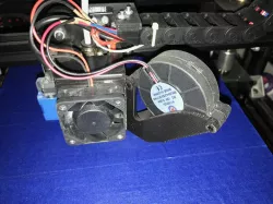 Tronxy X3A plastic cooler