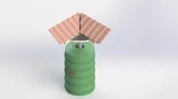 Tuscan Roof Water Catcher