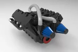 Twin-Turbo V6 Diesel Engine