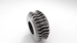 Worm wheel