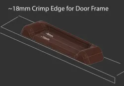 20ish mm (18mm) Crimp Edge Finger Board for Apartment Door Frame - Climbing/Bouldering