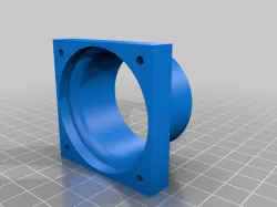 40mm pipe to 50mm fan adaptor
