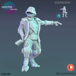 Alien Worker Set / Space Colonist / Villager / Cyberpunk Warrior / Invasion Army / Trooper Attack / Sci-Fi Encounter