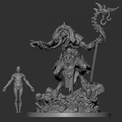 Beastman Warlock