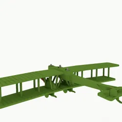 Bomber plane Gotha G.I (WW1, ,Germany)