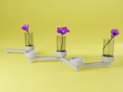 Candle and Vase Holder