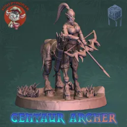 Centaur Archer - preparing bow