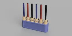 Classic Silhouette tool holder for IKEA Skådis
