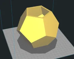 DODECAHEDRON VASE