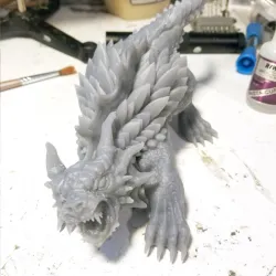 DRAGIN: Giant Dragon-Cat