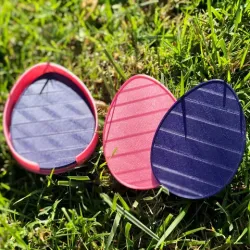 Easter Egg Coaster Set