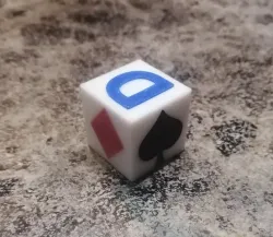 Euchre dealer cube