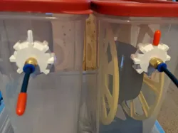 Filament Drybox Tap(1.75mm) with PC4-M6 fittings and cover holder