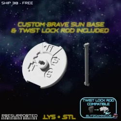 Free Ship - Brave Sun Fighter - Ship 38 - Caster Class Fighter