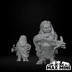 Halfling Shield Maiden Crossbows