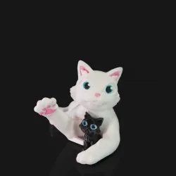 Helicopter Mama Cat