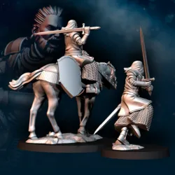 High Human Prince - Foot and Mounted | High Humans | Davale Games | Fantasy