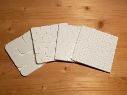 Hilbert space-filling curve coaster