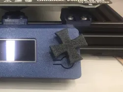 Iron Cross LCD Knob