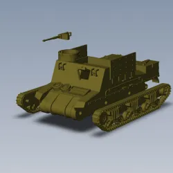 Kangaroo APC (“Defrocked Priest”) (UK, WW2)