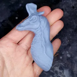 Lambeosaurus Bust