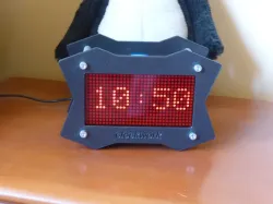 led matrix display housing