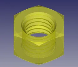 M12 Nut (ISO 4032 Style 1)