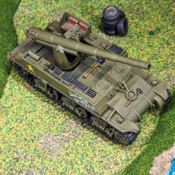 M12 Gun Motor Carriage 155mm (USA, WW2, D-Day)