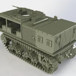 M4 high speed tractor (USA, WW2, D-day)