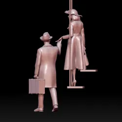 man and girl