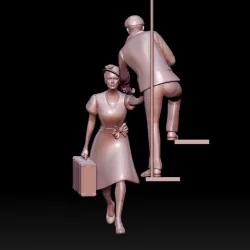 man and woman