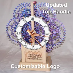 Medium Crazy Gear Desk Clock