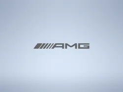 Mercedes-AMG trunk logo emblem badge
