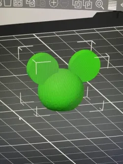 MICKEY MOUSE BIG EARS VALVE STEM CAP