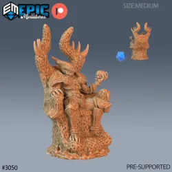 Mold Lord Throne Set / Mushroom King / Male Forest Warrior / Swamp Guard / Fungus Fighter / Mold Infested Folk