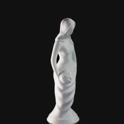 Mother and Child Statue
