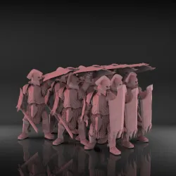 Muscled Orcs Testudo