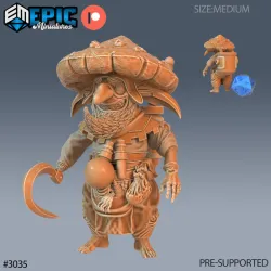 Mushroom Goblin Set / Fungus Goblinoid / Infested Ogre / Fungi Beast / Forest Warrior / Siege Servant