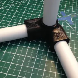 Offset Corner Elbow for 1" PVC Pipe